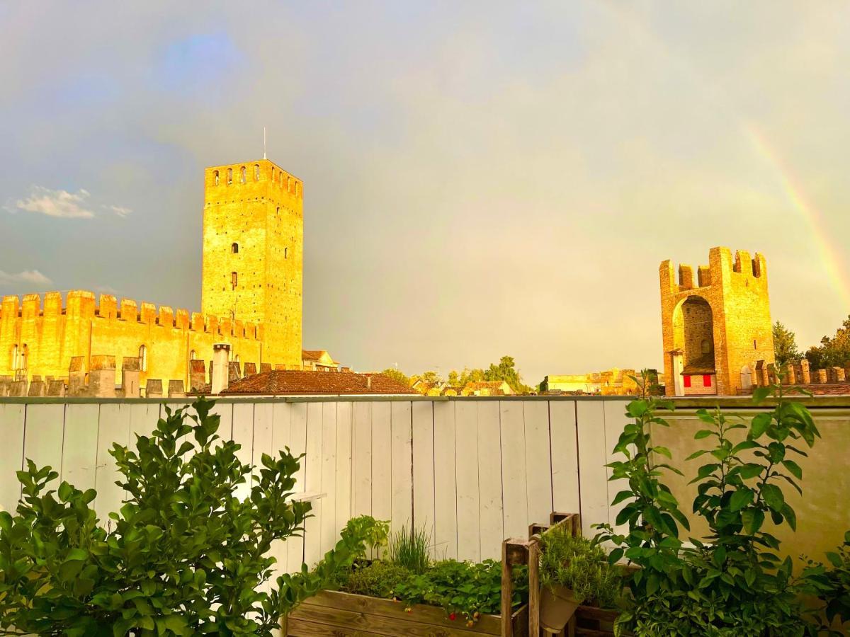 Ca' Del Sole - Attico Panoramico In Centro Storico Διαμέρισμα Montagnana  Εξωτερικό φωτογραφία