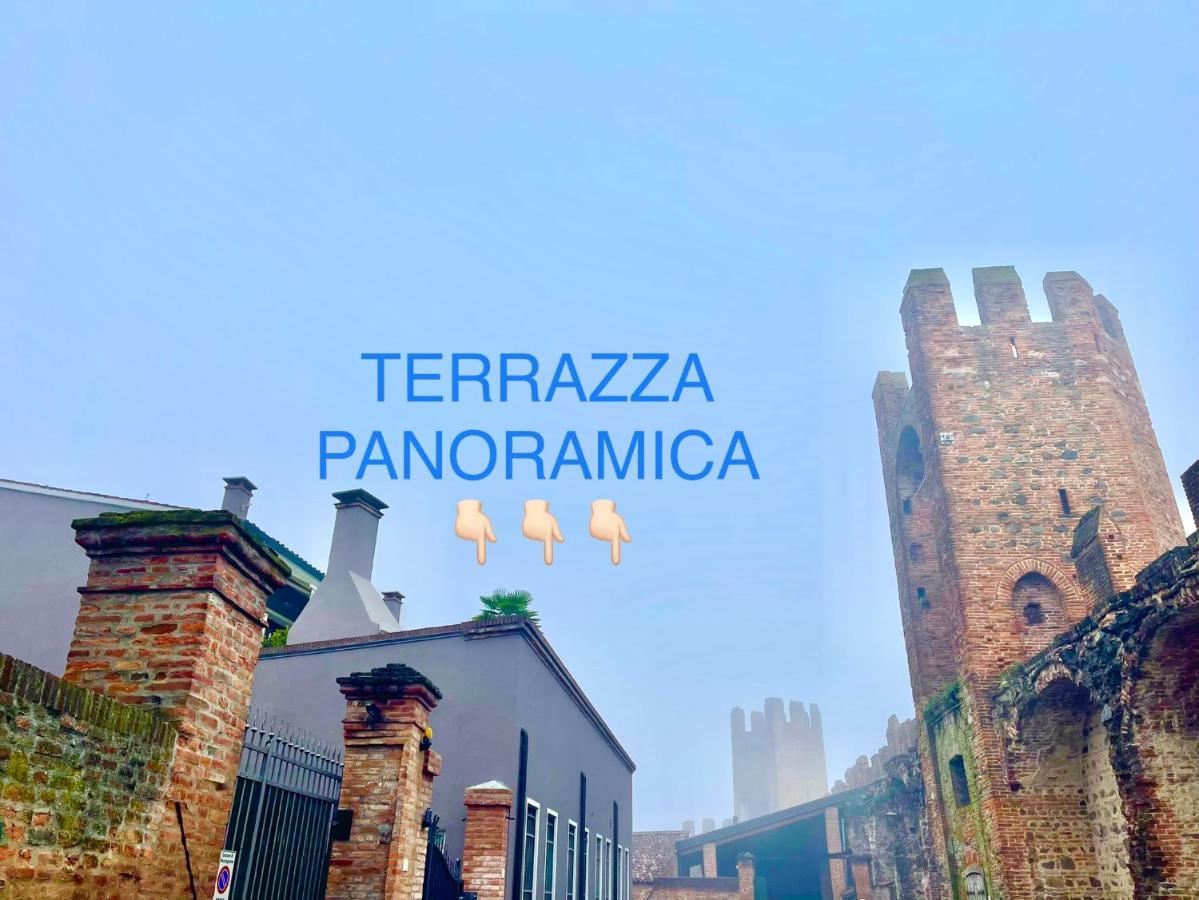 Ca' Del Sole - Attico Panoramico In Centro Storico Διαμέρισμα Montagnana  Εξωτερικό φωτογραφία