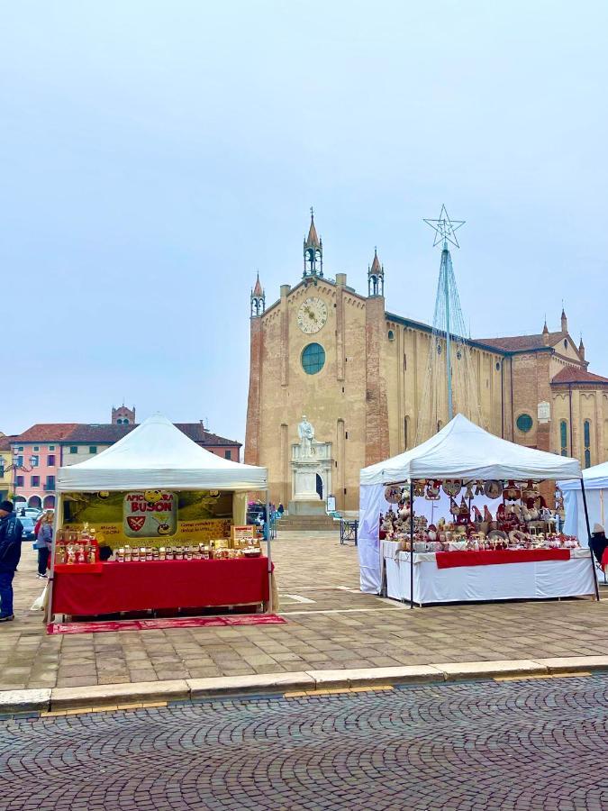 Ca' Del Sole - Attico Panoramico In Centro Storico Διαμέρισμα Montagnana  Εξωτερικό φωτογραφία